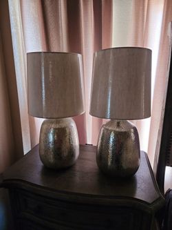Gold Medium Sized Lamps
