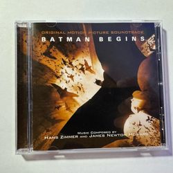 Batman Begins CD Orig soundtrack Hans Zimmer Newton Howard score VG