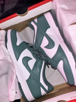 Green And White Dunks