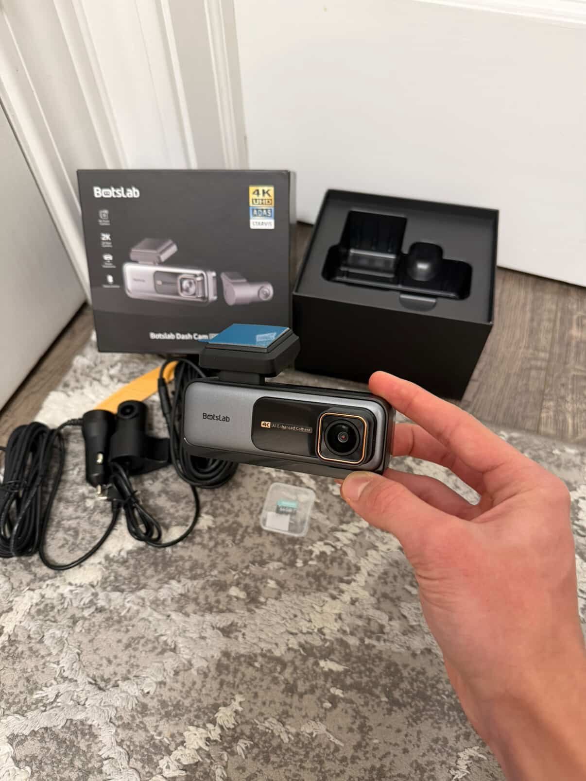 4k Dash Camera Front and Rear