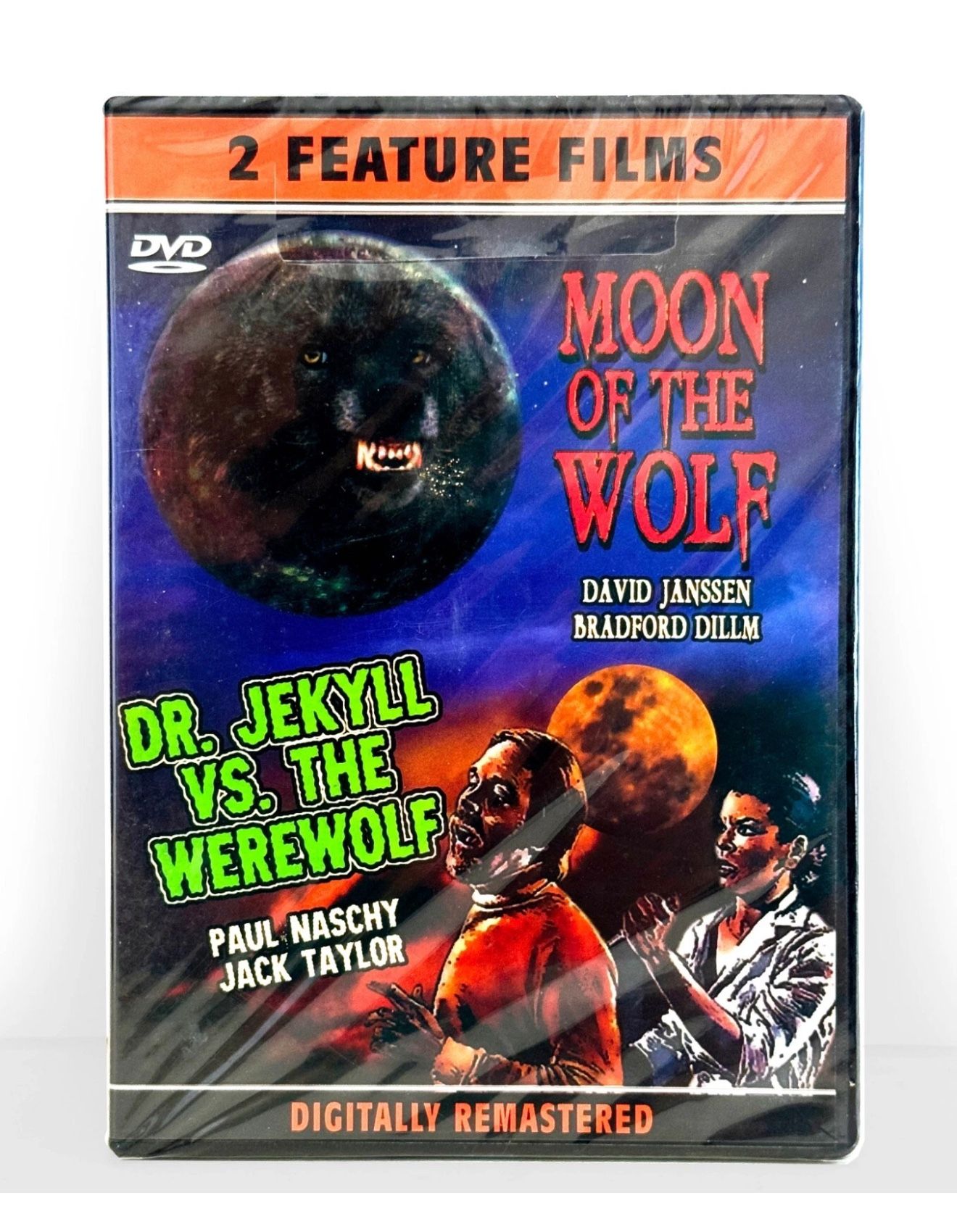 Vintage DVD Moon Wolf & Doctor Jackel Mister Hyde 