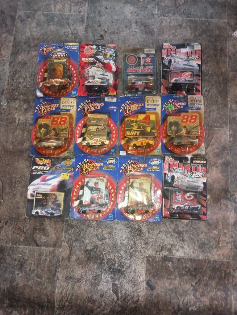 NASCAR Cars With Cards 5$ Each All 50$