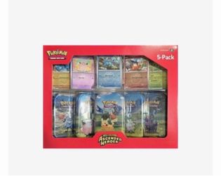 Pokémon TCG Mega Evolution Ascended Heroes 5-Pack