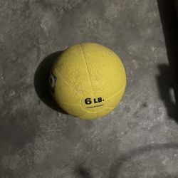 Medicine Ball 6 Pounds 