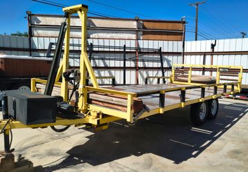 Tilt rollback trailer