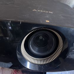 Sony Hd 4K Projector With Audio Surround Sound Equipment, And Apple Components Bundle