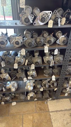 Commercial, heavy duty, truck, starters and alternators