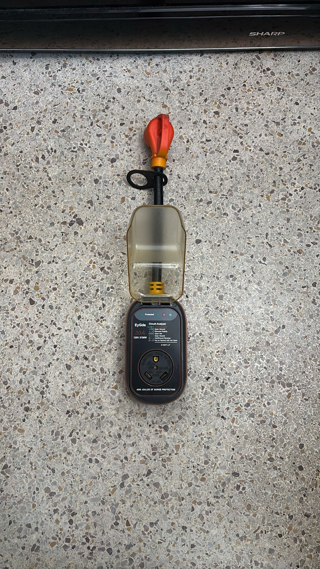EyGde 30 Amp RV Surge Protector