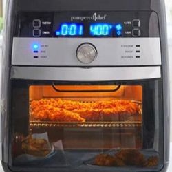 Pampered Deluxe Chef Air Fyer Dehydrator Roaster Oven