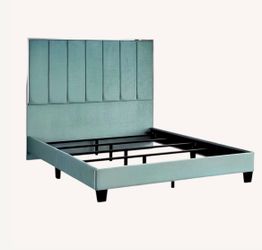 Velvet Queen Bed Frame