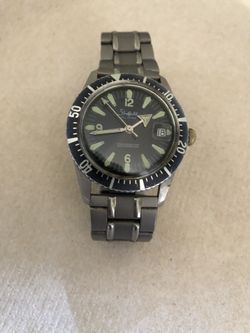 Sheffield All Sport Skin Diver Mechanical Swiss Made Works Perfect Keeping Good Time 