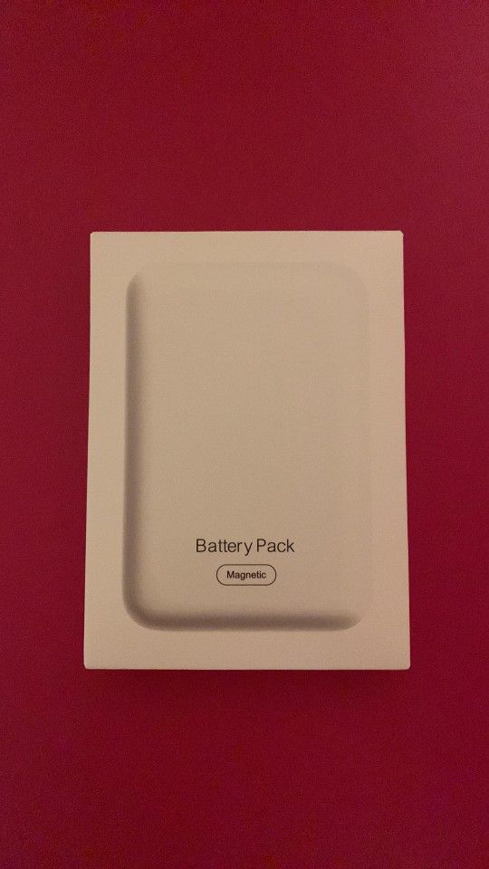 Brand New Apple IPhone Magnetic Power Bank MagSafe Battery Pack Wireless Fast Charger