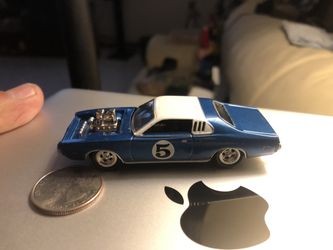 Johny lightening 1973 Dodge Charger diecast steel in excellent condition