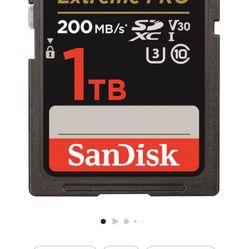 Sandisk Extreme Pro 1TB National Park Edition Brand New Never Used