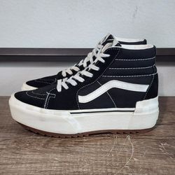 Skechers Sk8-hi Stacked Women's Shoes Size 7.5