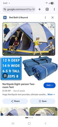 North Pole 2 Room Tent