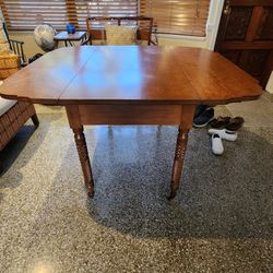 Solid Cherry Wood Table(antique)