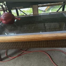 Wicker Coffee Table