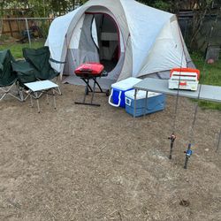 🏕️ Complete Camping & Fishing Bundle – Ready for Adventure! 🎣