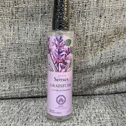 Brand New Avon Senses- Gratitude Room Spray Lavender & Cedarwood 