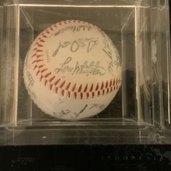 Signature Baseball