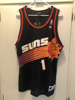 Vintage 1999 Anfernee Penny Hardaway Phoenix Suns Champion Jersey 44 Large Throwback