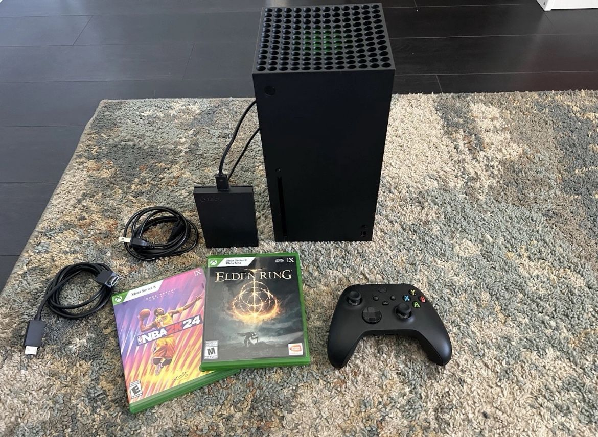 Series X Console Bundle 2TB Extra Controller And Two Games
