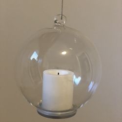 lighting inside a glass ball/ Christmas Candles Decorations/ornamente