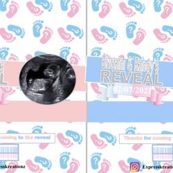 gender reveal treats $100 for $36