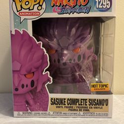 Funko Pop! Naruto Shippuden 6" Sasuke Complete Susano'o #1295 Hot Topic Exclusiv