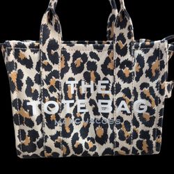 Marc Jacobs Off-White The Leopard Mini Traveler Tote