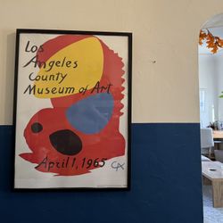 Alexander Calder LACMA Poster