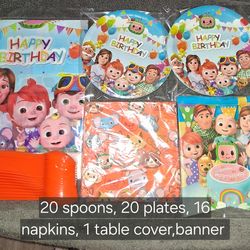 Cocomelon Party Supplies