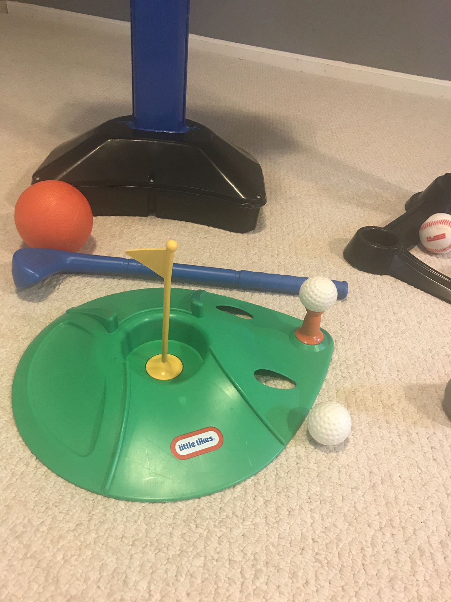 Kids baseball set, golf set, sports