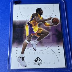 2000-01 SP Authentic #39 Kobe Bryant Lakers  (HOF) / GEM MINT $50