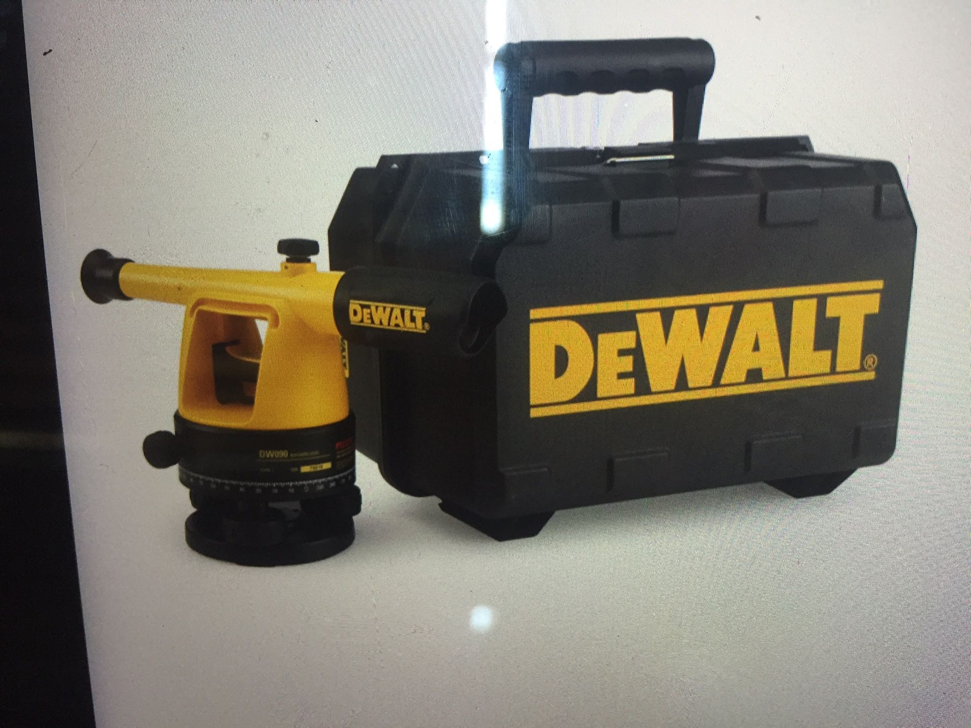 DEWALT DW092 Transit Level & DW090 Builder’s Level