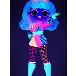 LOL Surprise OMG Lights Speedster  Doll with 15 surprises. NEW! $25
