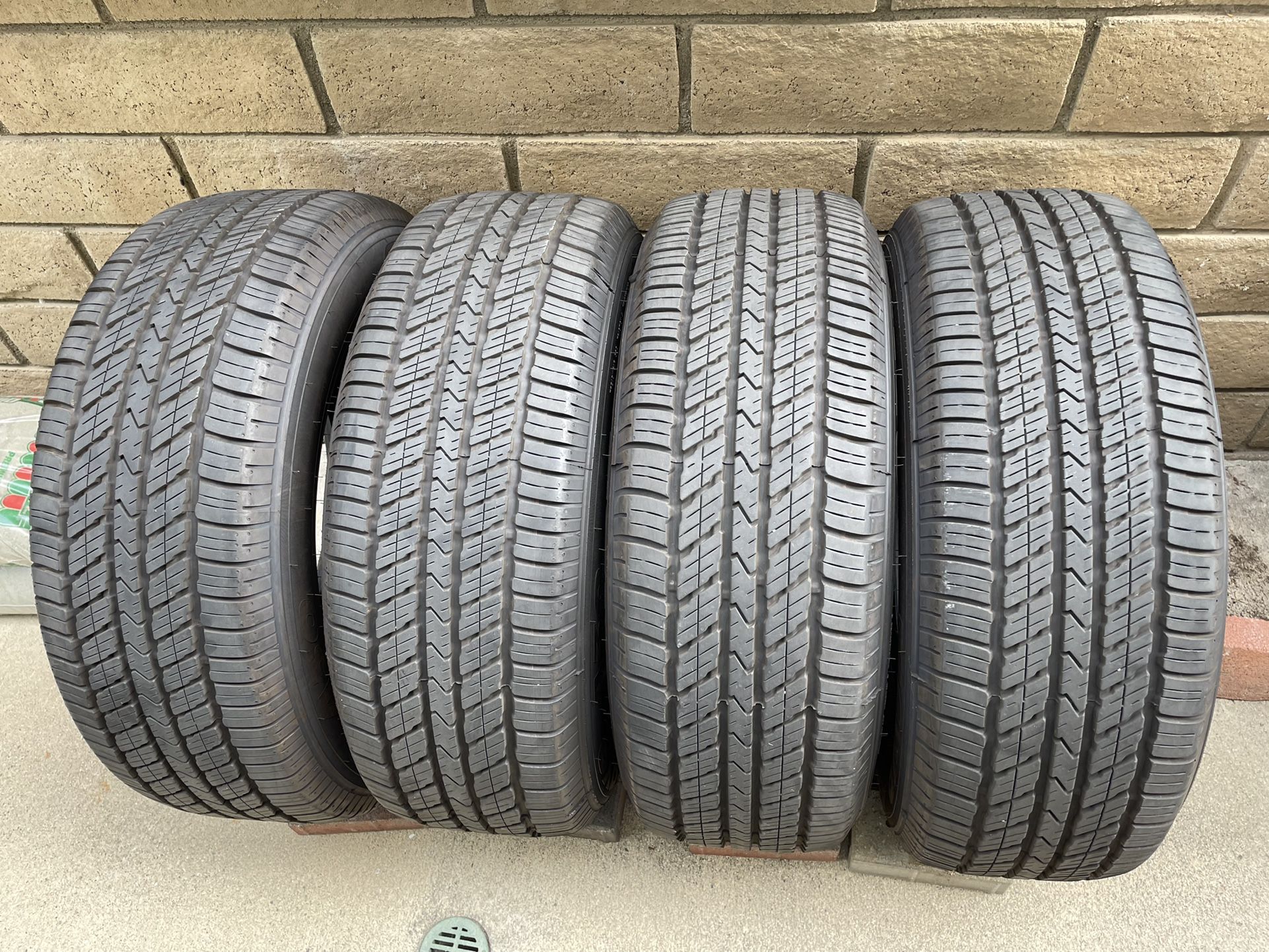 4 Tires, 2500 Miles, R17 Steel Belted Radials