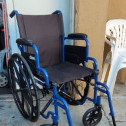 DRIVE BLUE STREAK WHEELCHAIR 16" WIDTH