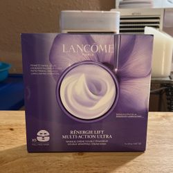 Lancôme Paris Renergie Lift Multi Action Ultra 5 Full Size Double Wrapping Cream Masks $15 Firm C My Page Lots Of Items  Ty