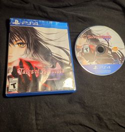 TALES OF BERSERIA PS 4