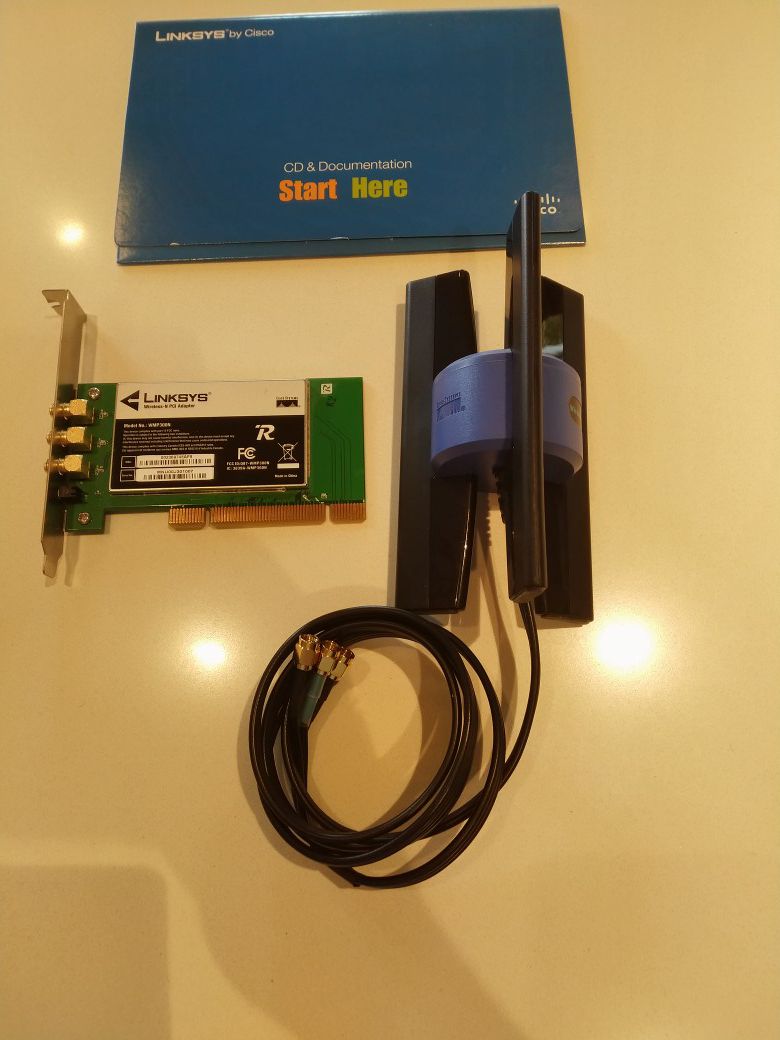 Cisco-Linksys WMP300N Wireless-N PCI Network Adapter