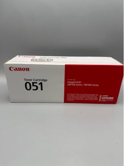 Canon toner cartridge 051. New in opened box.