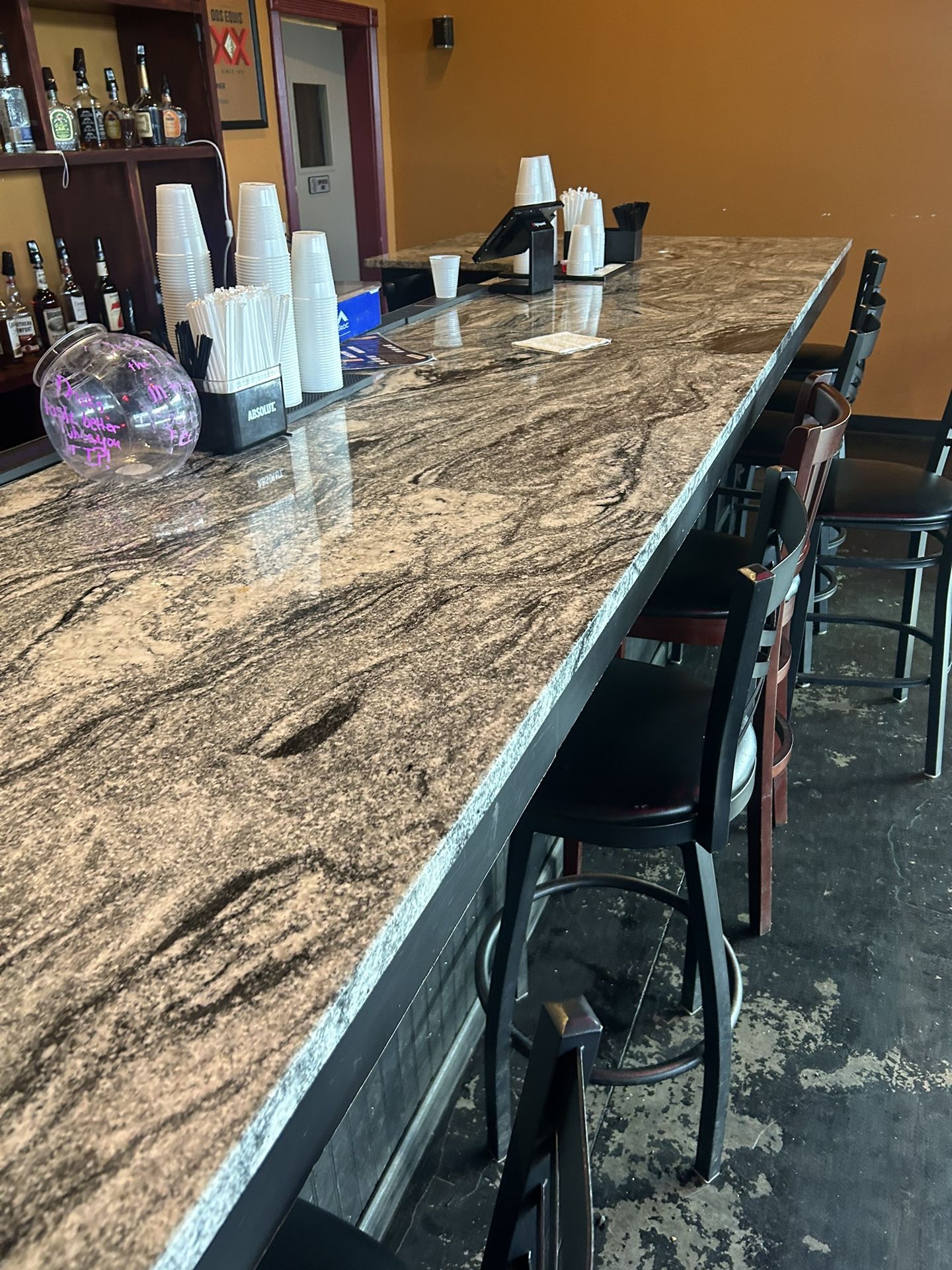 Restaurant Equipment And A bar