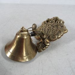 Shopkeepers Store Door Mounted Vintage Solid Brass Hanging Bell
