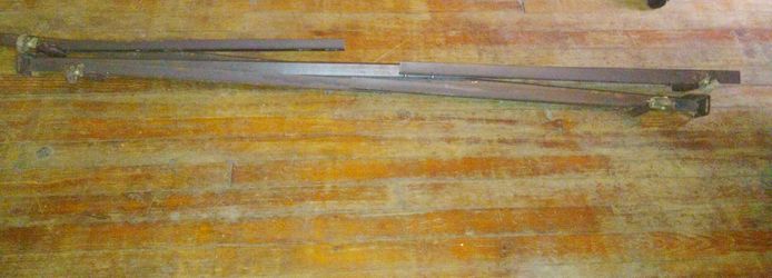 Full size bed frame with wheels