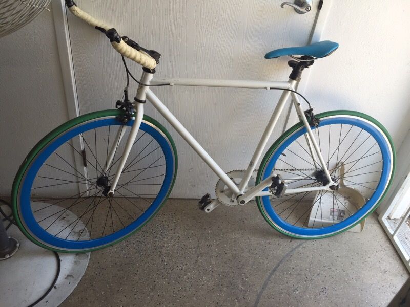 Fixie frame 56cm rim quando kt tech 23