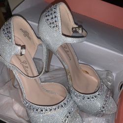 Rhinestone Heels