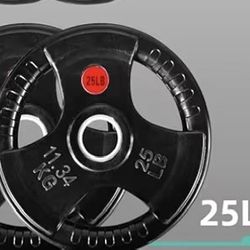Pairs of 25 LB Weight Plates