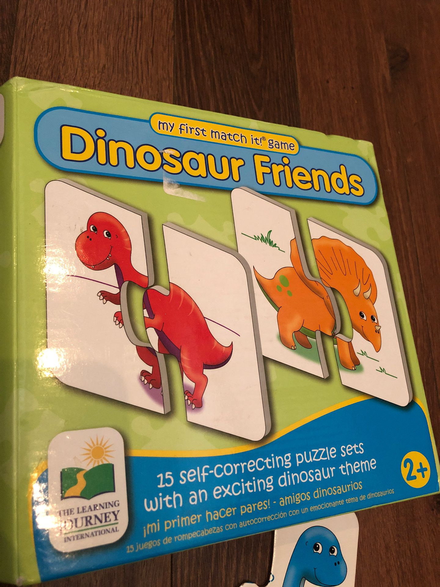 Dinosaur friends matching Puzzle sets - from the learning journey - Preschool - homeschool